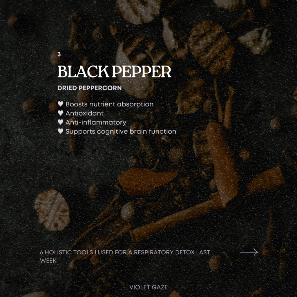 black pepper dried peppercorn benefits