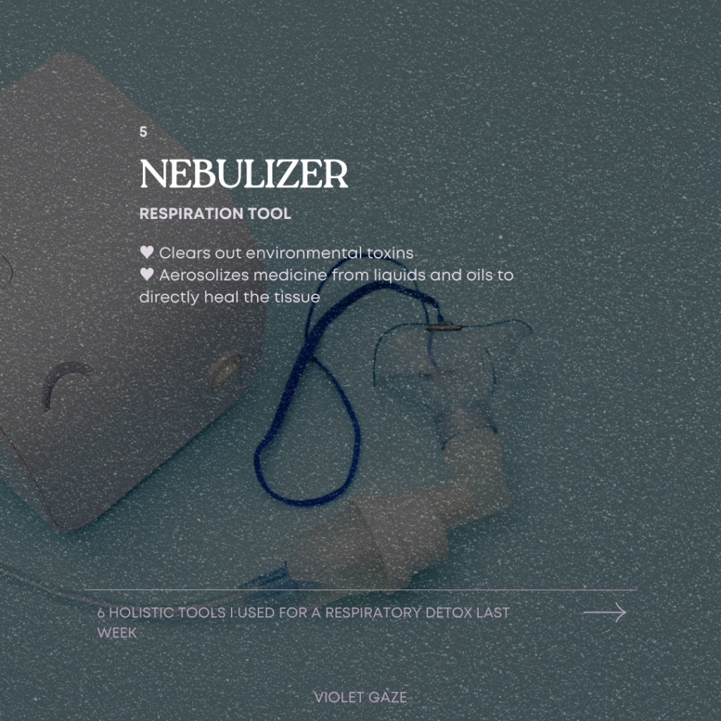 nebulizer respiration tool and benefits