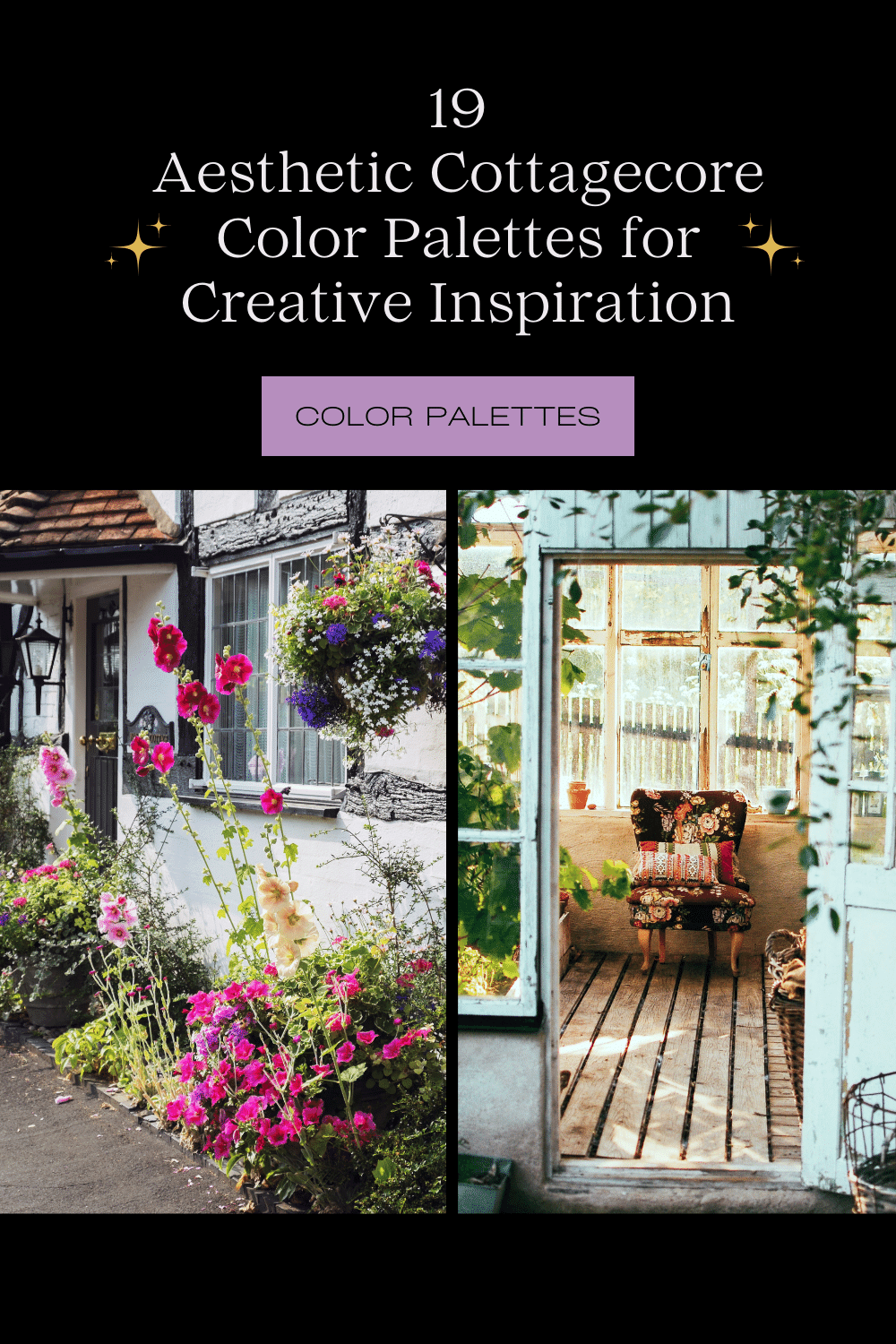 19 Aesthetic Cottagecore Color Palettes for Creative Inspiration