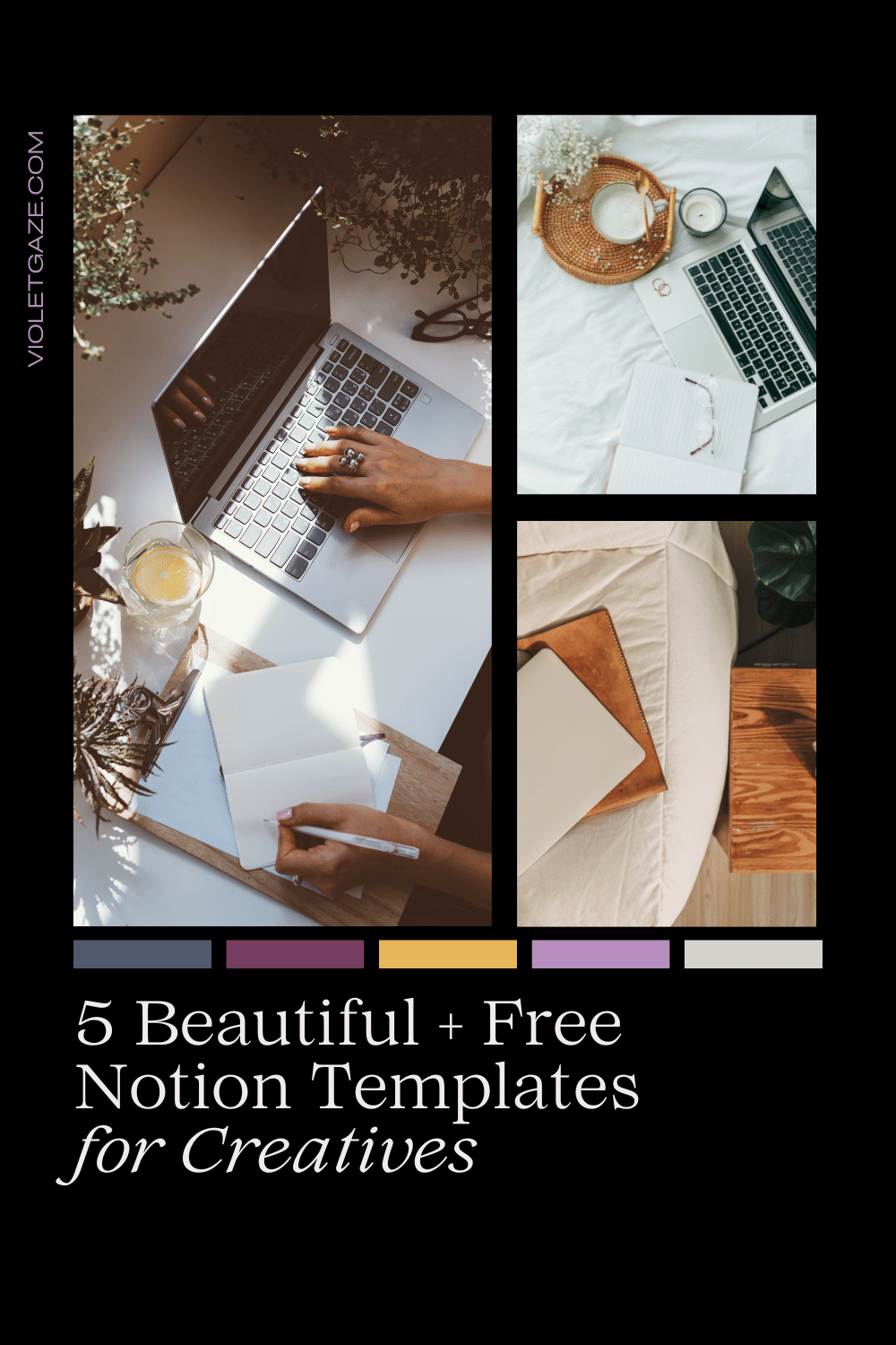 5 beautiful for free notion template for creative