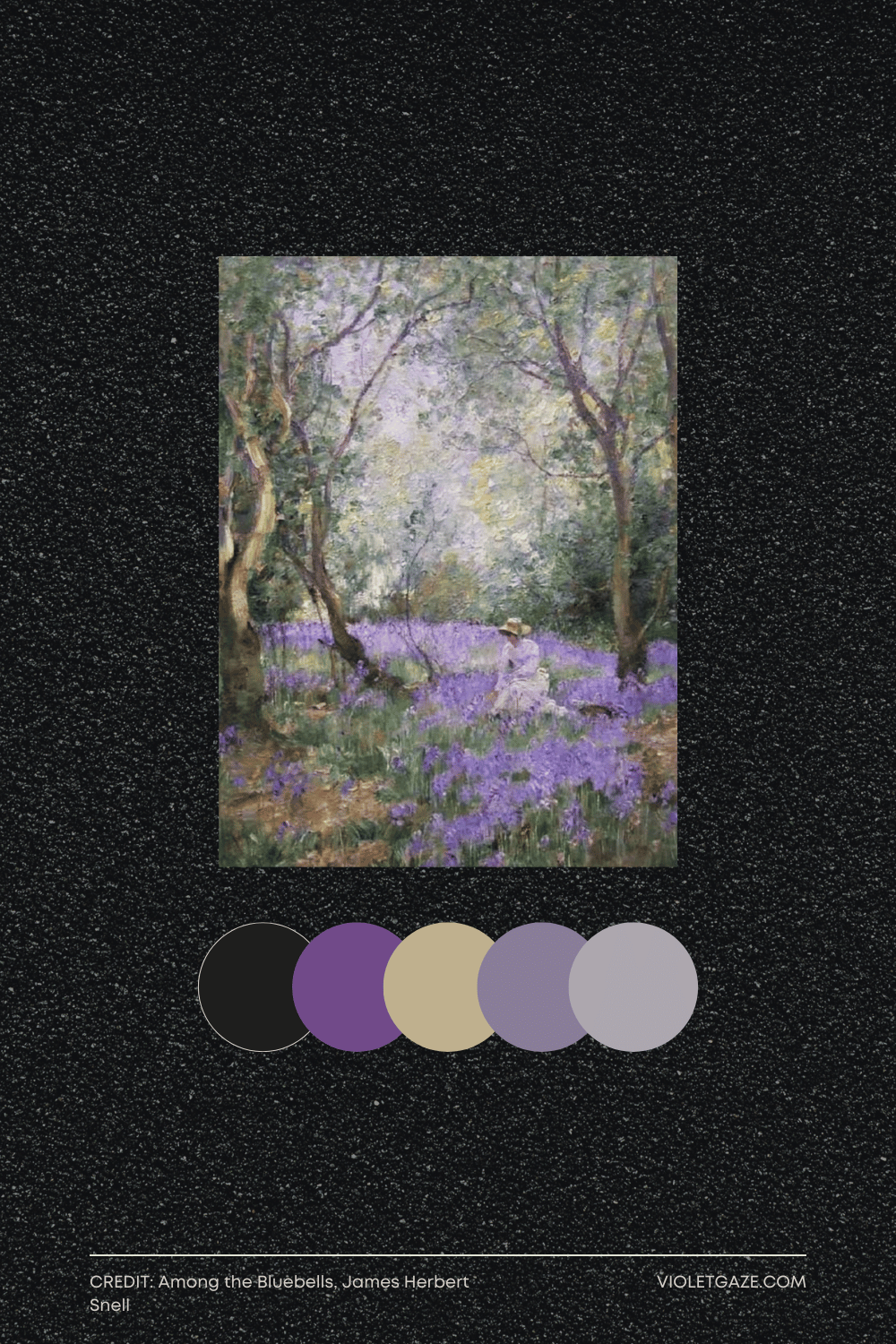 lavender minimalist color palette