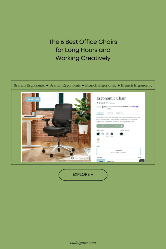 ergonomic office chair
