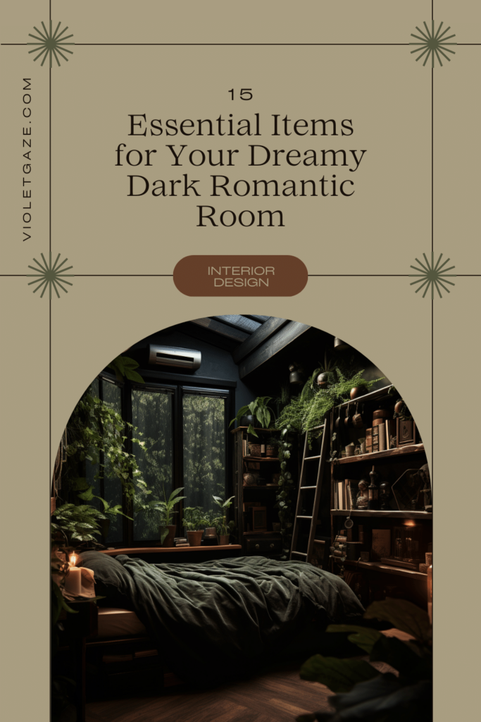 dark romantic interior
