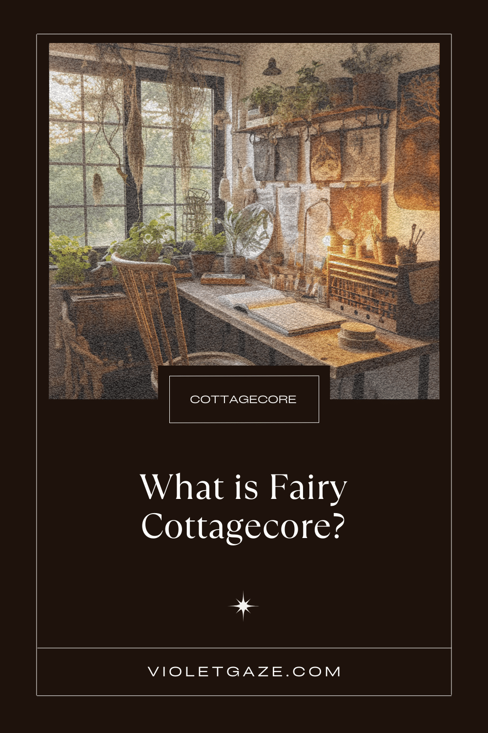 what is fairy cottagecore