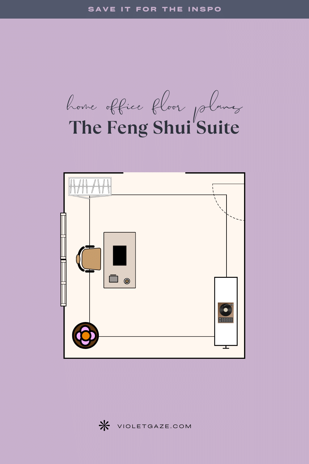home office floor plans the feng shui suite