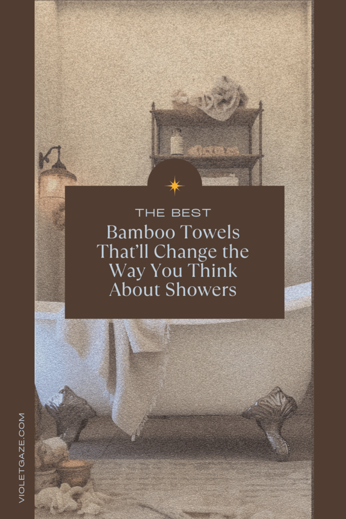 the best bamboo towels that'll change the way you think about showers