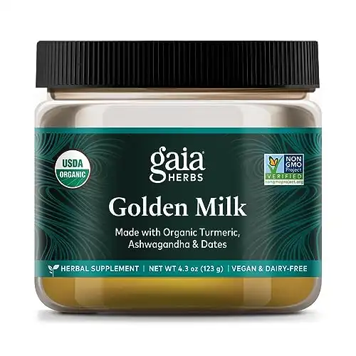 Gaia Herbs Golden Milk Supplement Powder